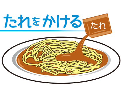 たれをかける